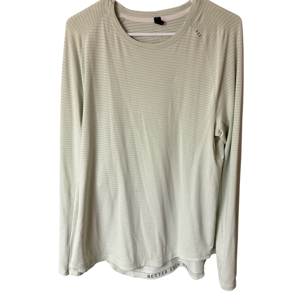 Lululemon Athletica Mint Green Long Sleeve Top
